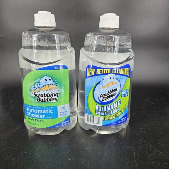 Scrubbing Bubbles Automatic Shower Cleaner Refill 34oz Fresh Clean Original Scen - Picture 1 of 10
